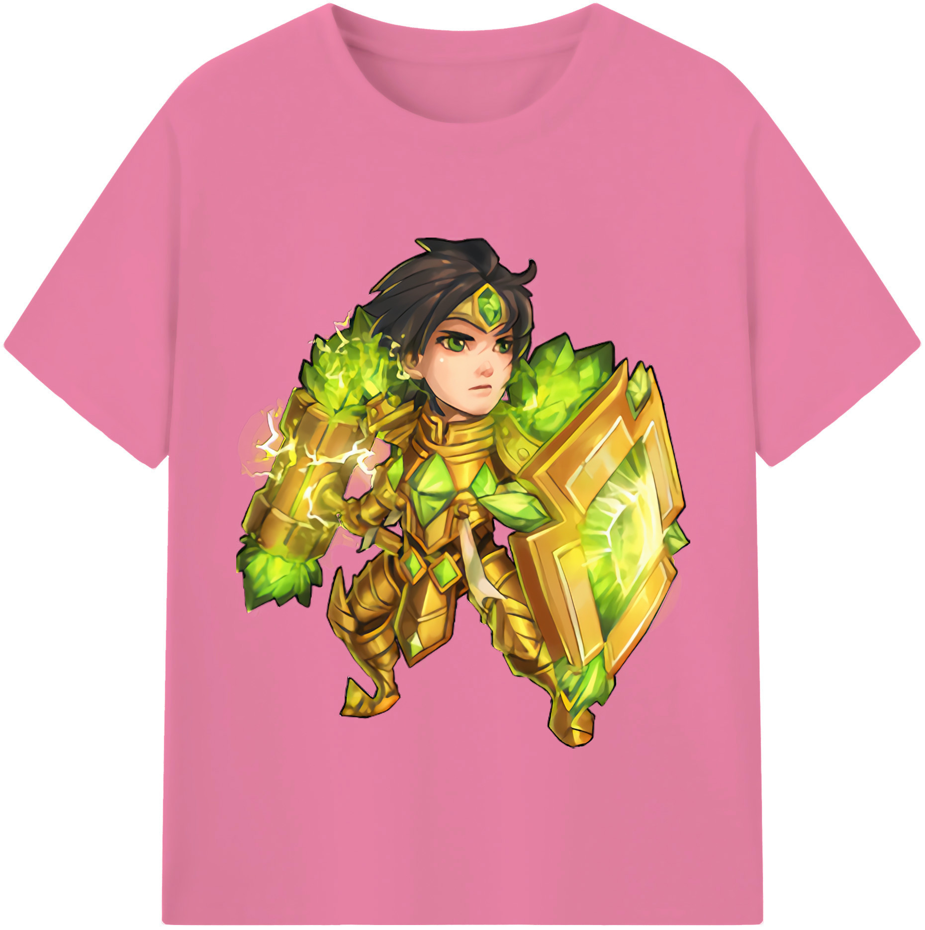 リーグ・オブ・レジェンド League of Legends LOL 綿100％半袖Tシャツ（フロントプリント）